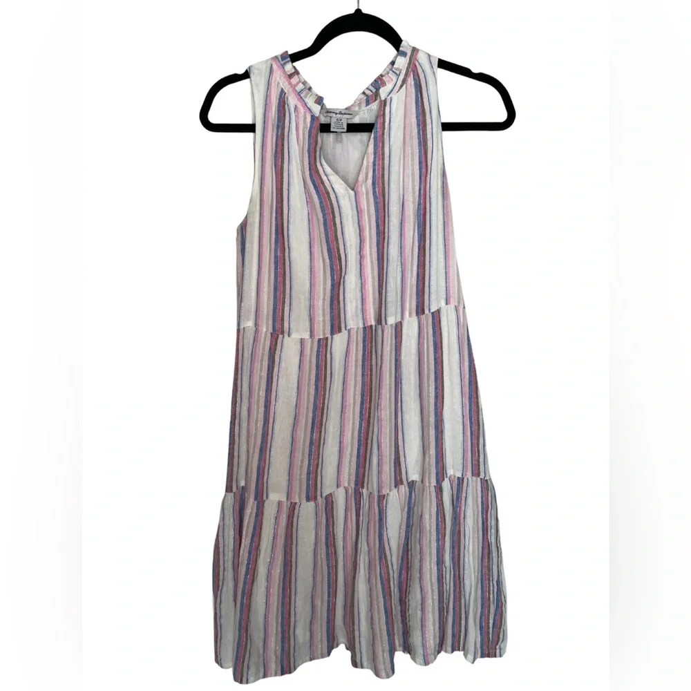 NWOT Tommy Bahama Striped Beach Dress - Picture 1 of 4